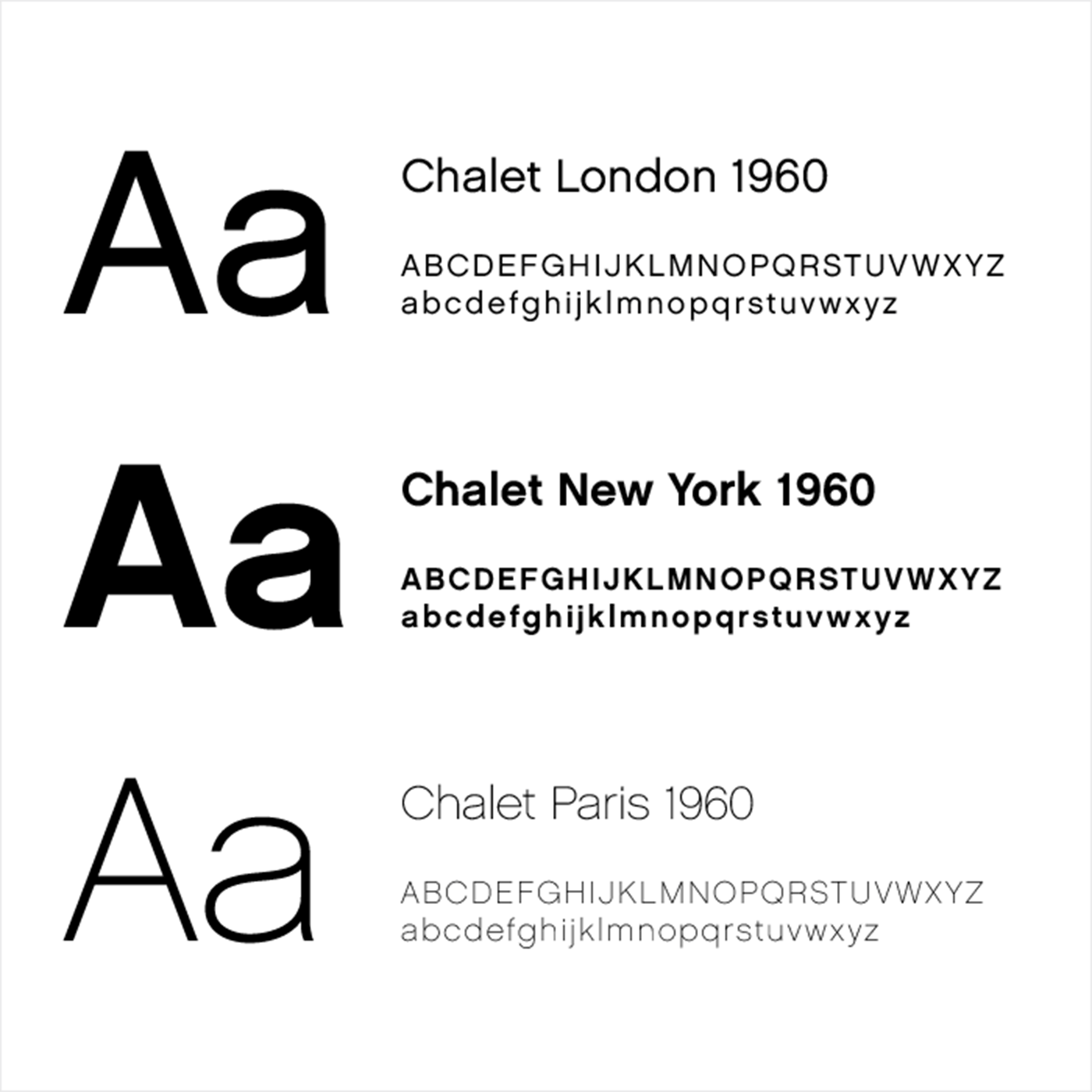 Chalet Font