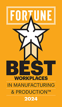 Fortune Best Workplaces in Manufacturing and Production Logo